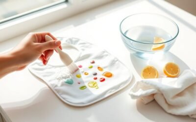 removing baby food stains