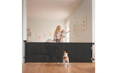 retractable baby gate review