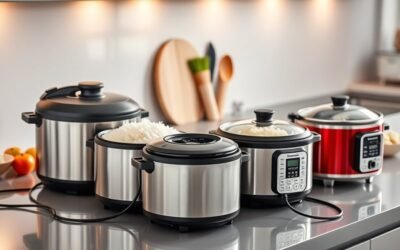 retractable cord rice cookers