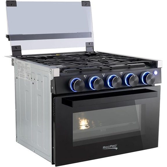 RecPro RV Gas Range Stove with Oven
