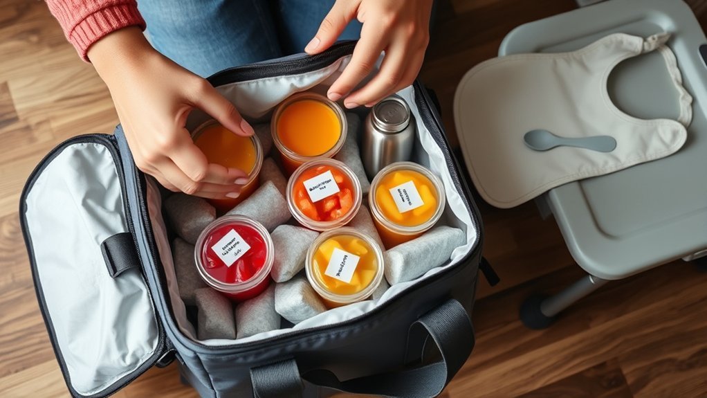 safe baby food reheating