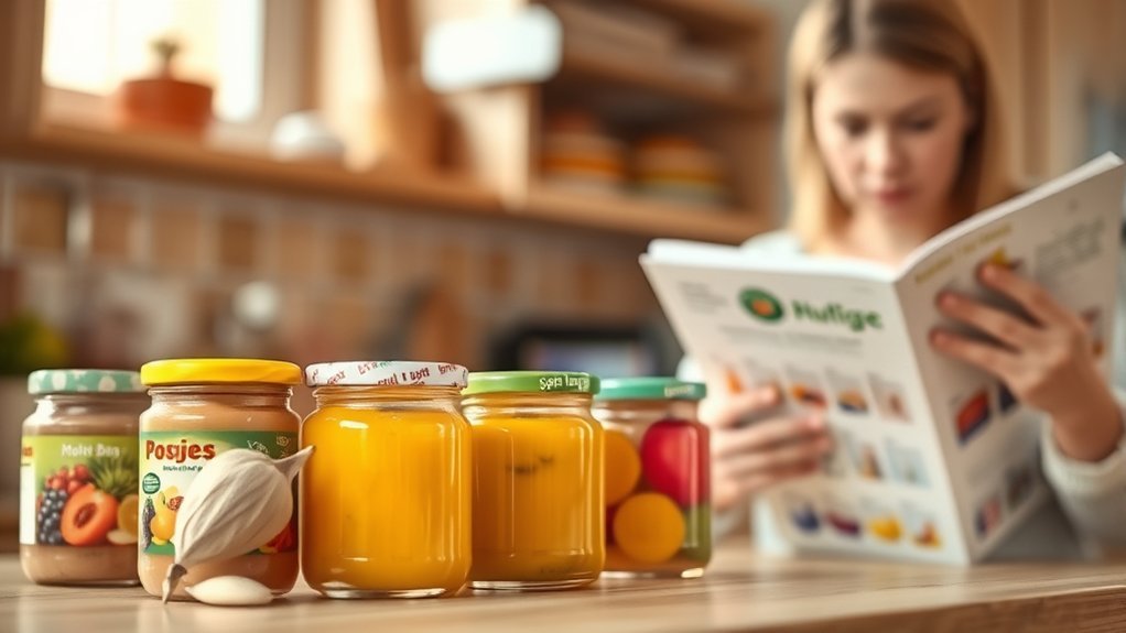 safe baby food selection