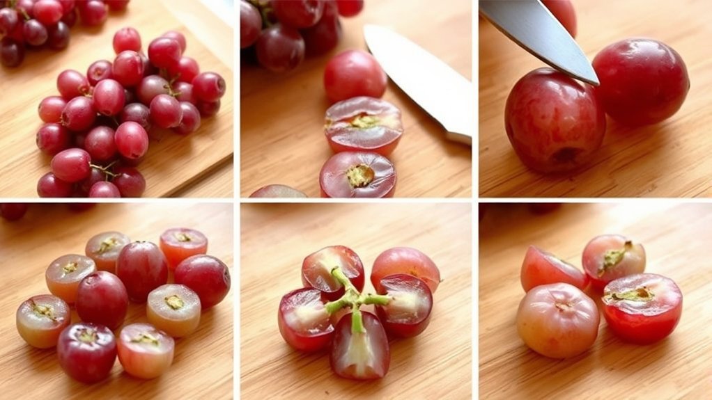 safe grape cutting tips