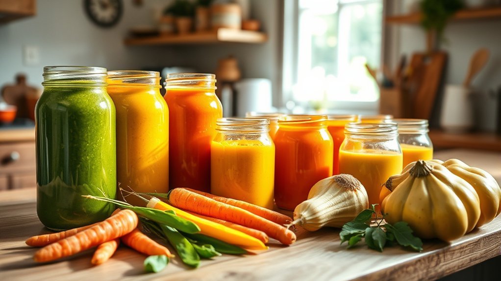 safe healthy baby purees