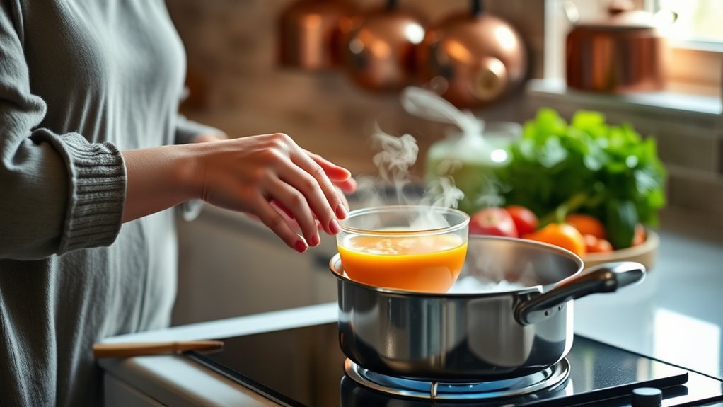 safe heating methods for baby food