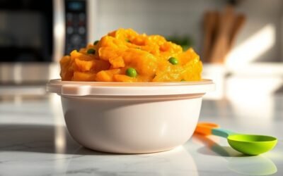 safe microwave baby food