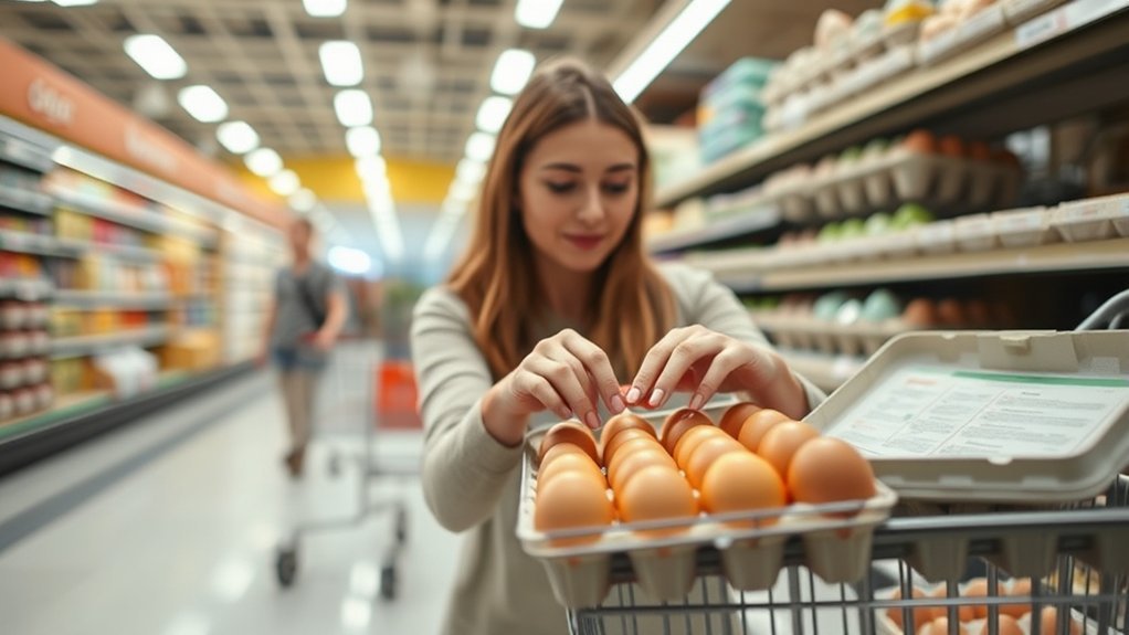 safe refrigerated egg purchase