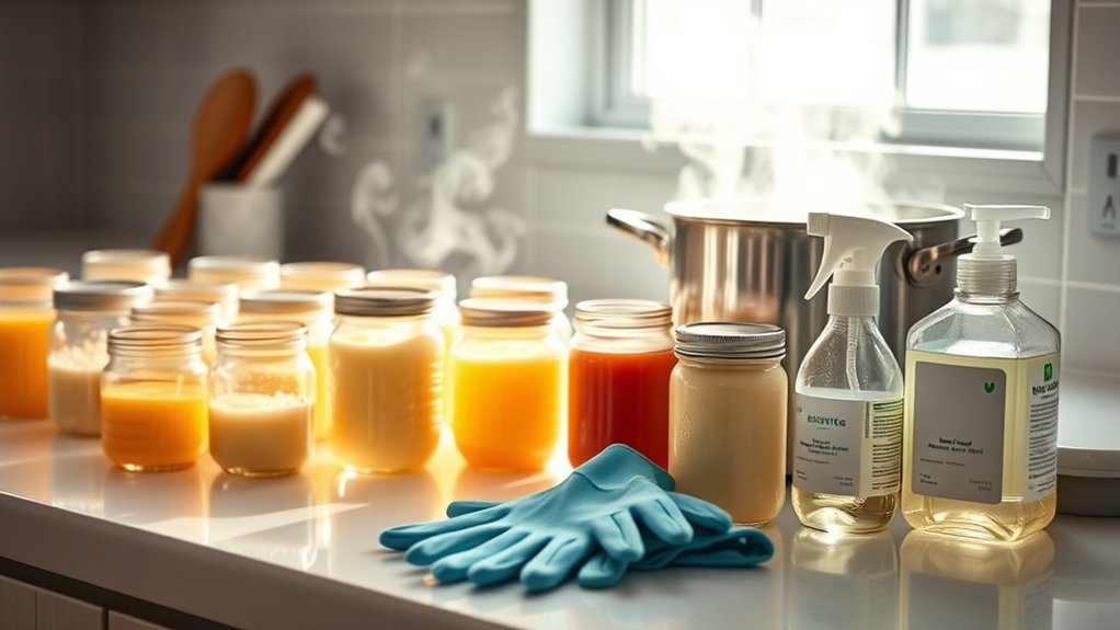 sanitize baby food jars