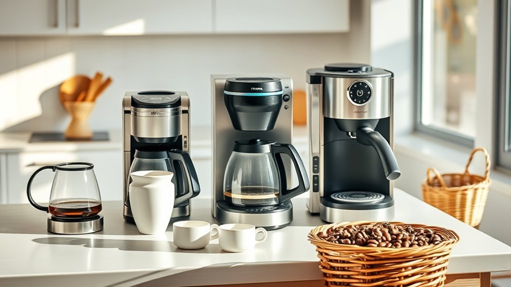 selecting coffee maker size