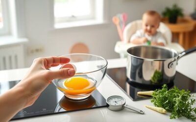 serve eggs safely to babies