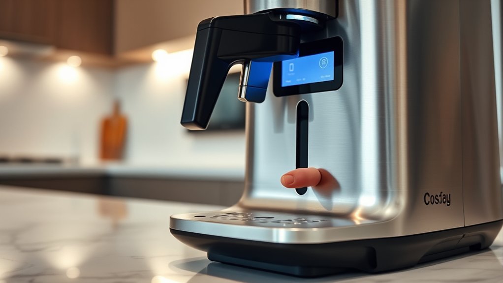 set coffee maker clock