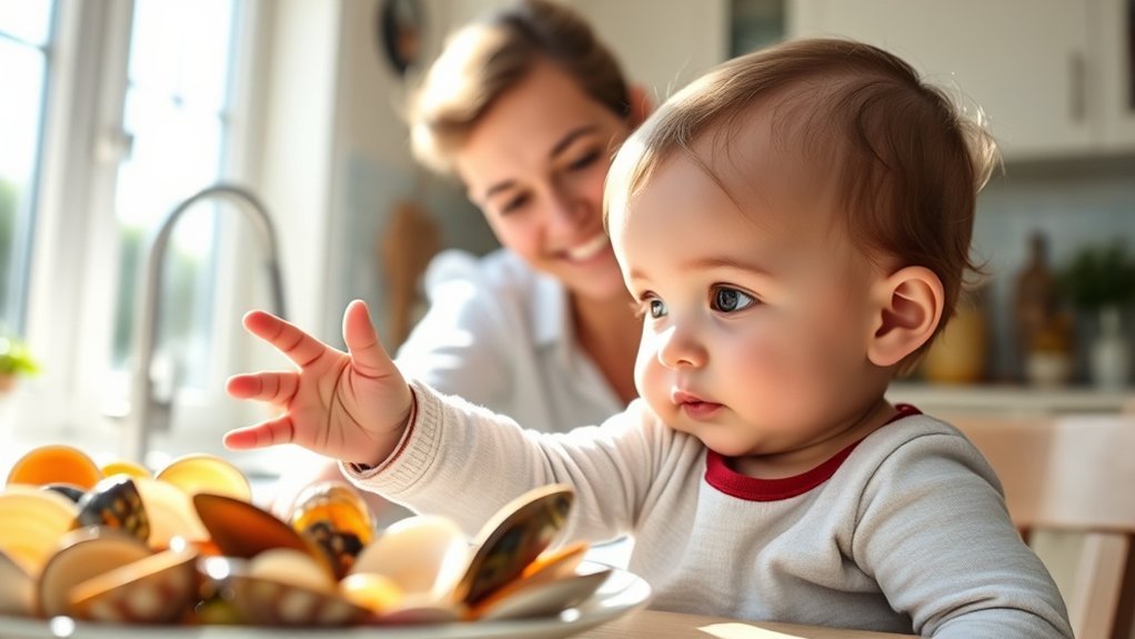 shellfish introduction for babies