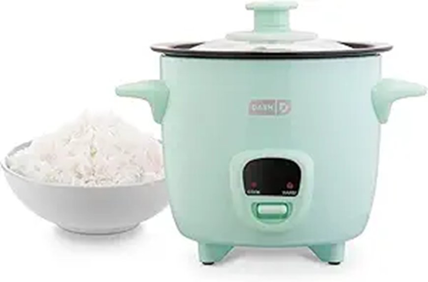 Dash Mini Rice Cooker for Single-Serve Cooking