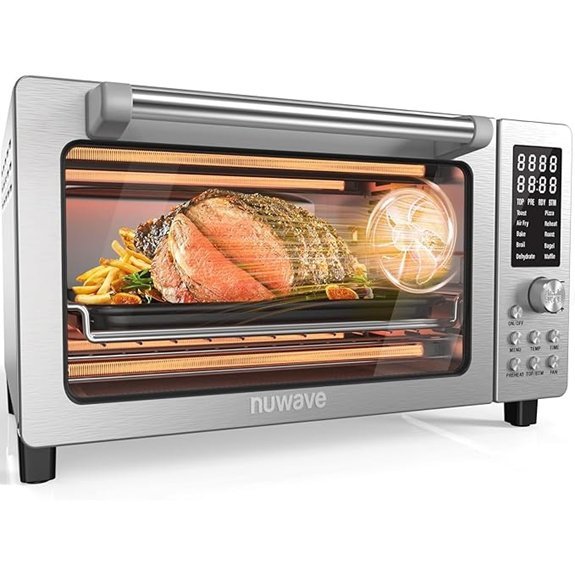 Nuwave Bravo Pro Smart Toaster Oven Air Fryer