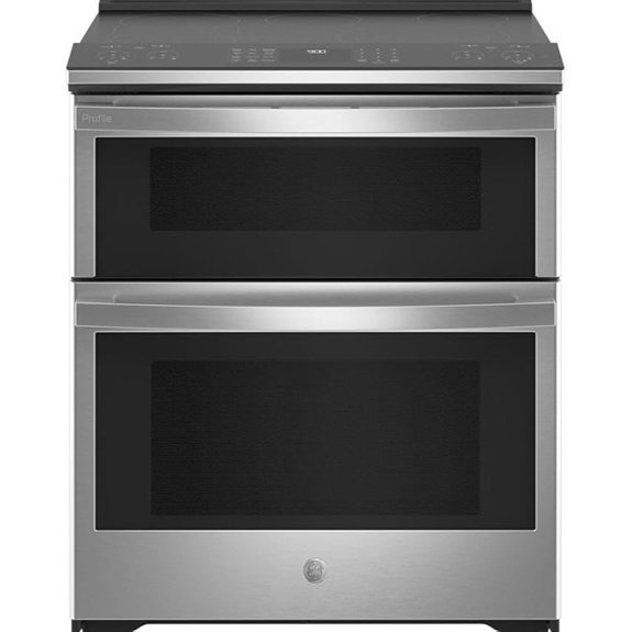 GE Profile Smart Slide-In Electric Double Oven Range