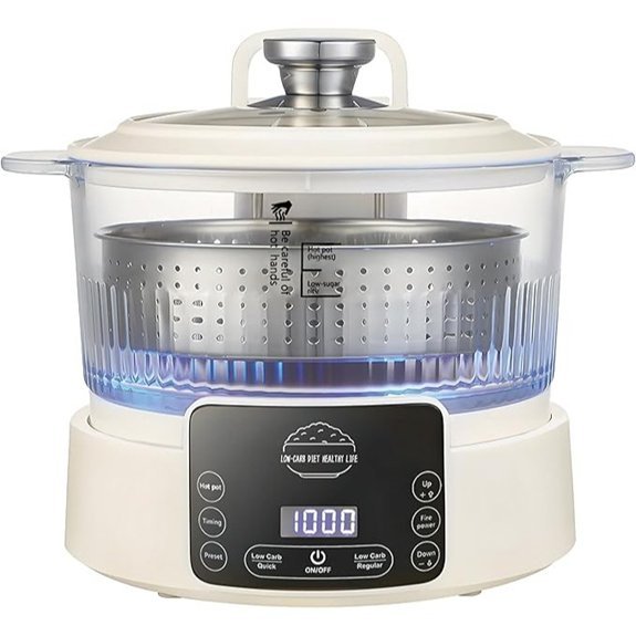 Low Carb 5L Multifunction Smart Rice Cooker