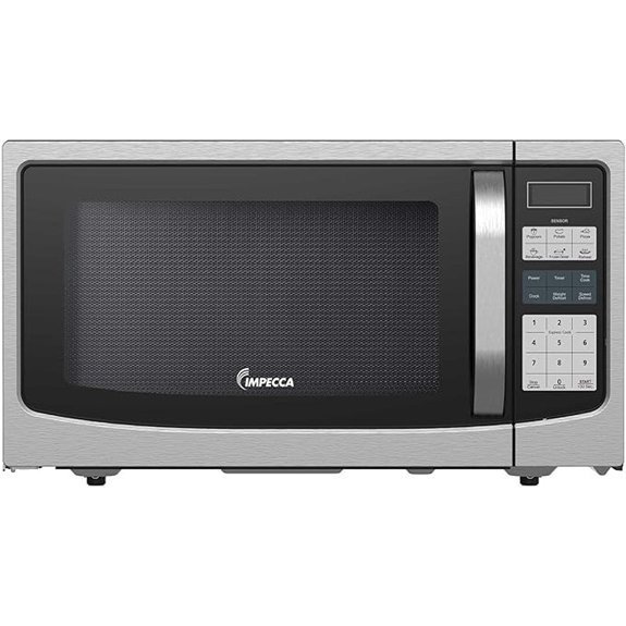 Impecca 1.6 Cu.Ft. Countertop Microwave with Smart Sensor