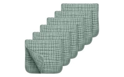 soft and absorbent burp cloths