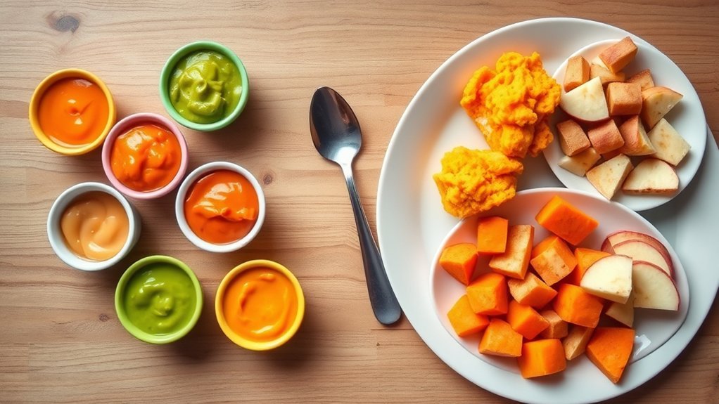 solid foods introduction timeline