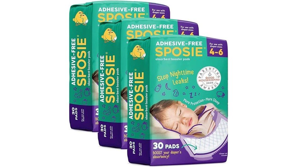 sposie diaper booster pads