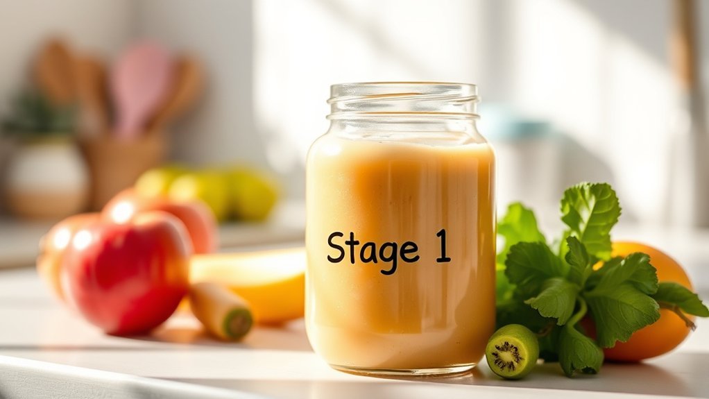 stage 1 baby food