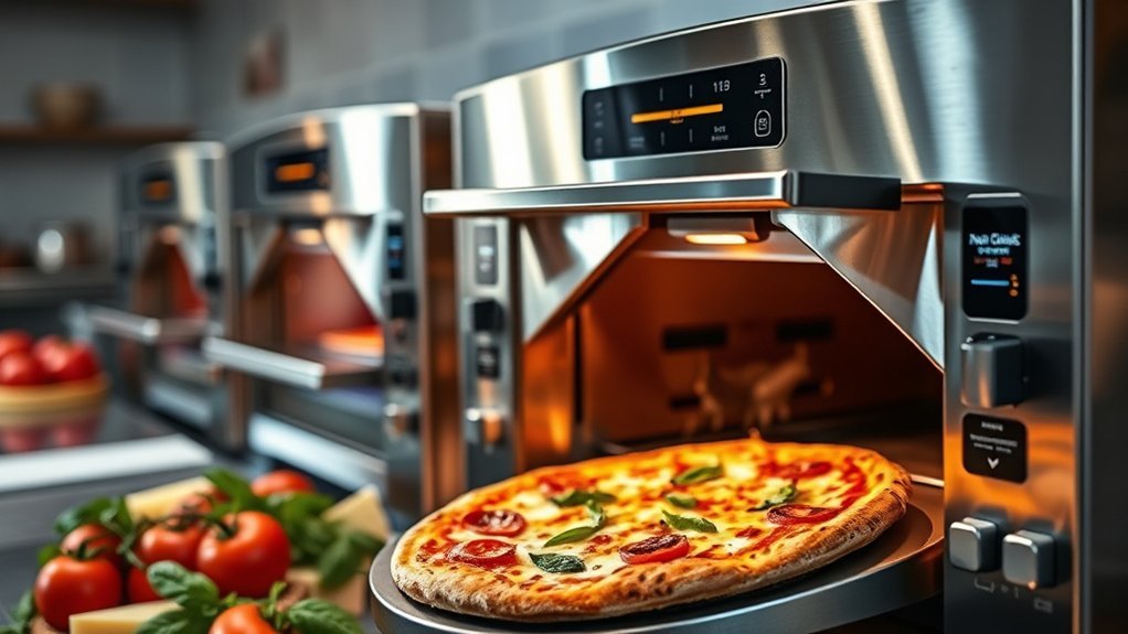 stainless steel pizza ovens