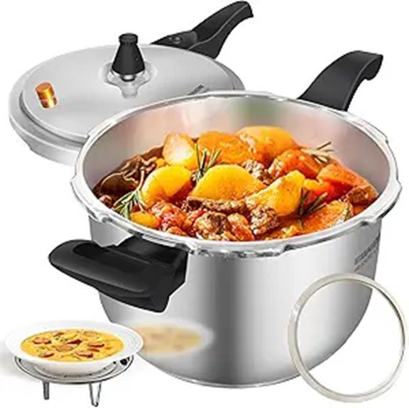 VITASUNHOW Stainless Steel Pressure Cooker (5-Liter)