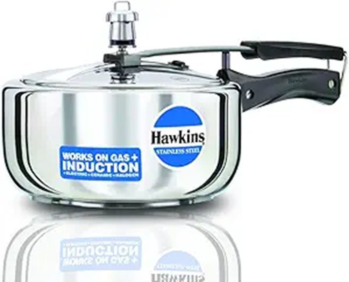Hawkins 3 Litre Stainless Steel Pressure Cooker