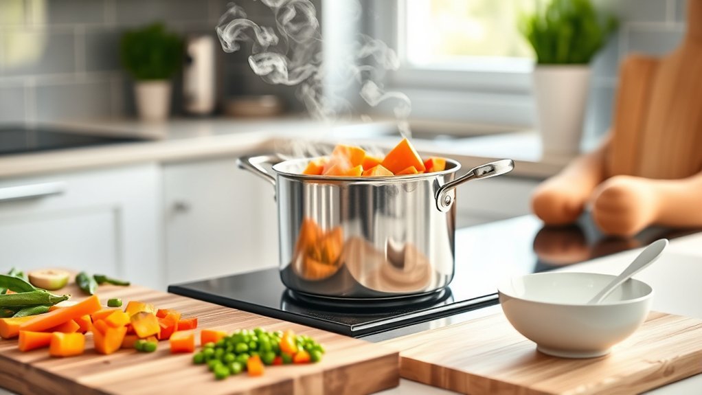 steaming vegetables preserves nutrients