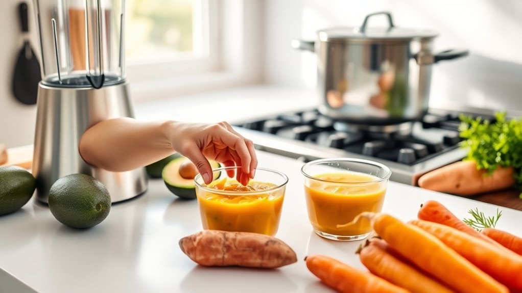 step by step baby food preparation