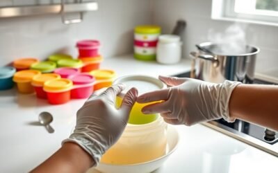 sterilizing baby food containers