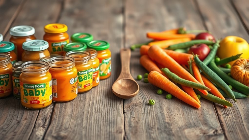 store bought baby food