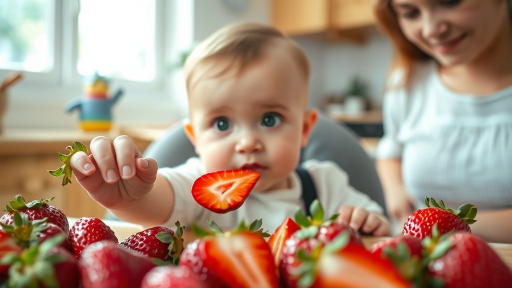 strawberry safety for babies
