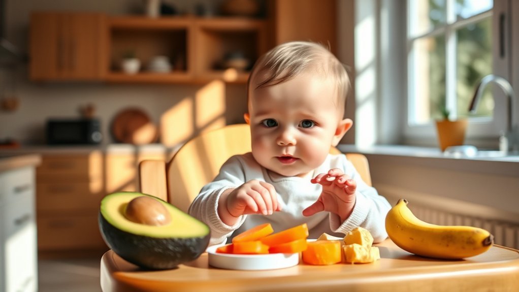 structured baby led weaning schedule