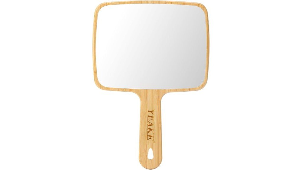 stylish and portable mirror