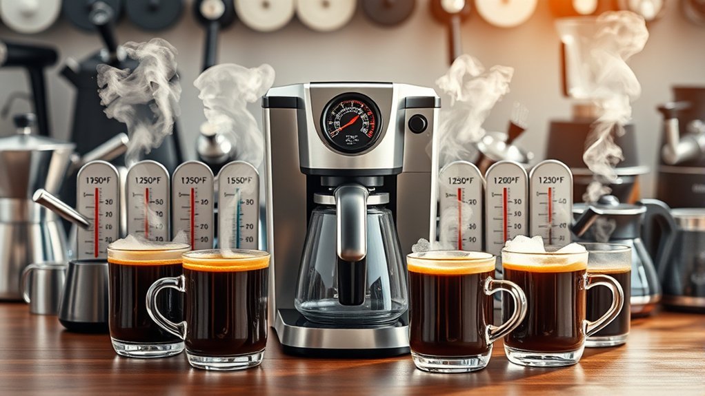 temperature control for brewing