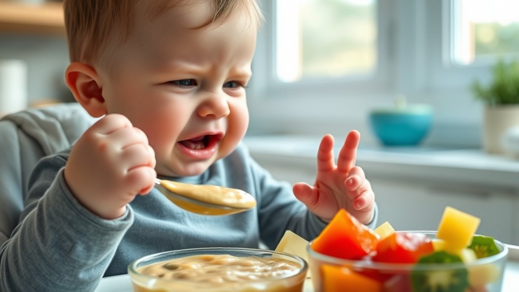 texture influences baby food acceptance