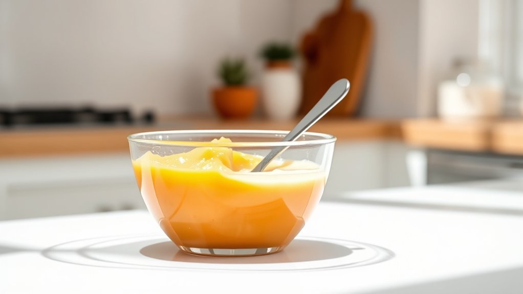 thin baby food puree