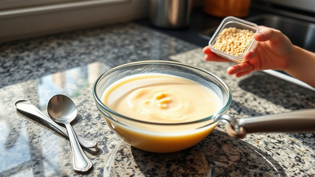 thinning baby food techniques