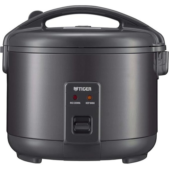 Tiger 8-Cup Rice Cooker with Non-Stick Pot