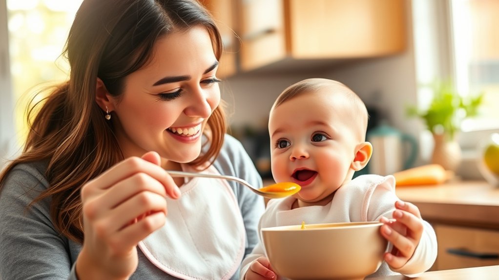 timing for introducing baby food