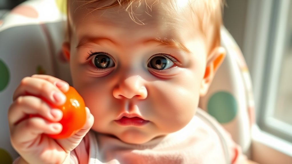 tomato reactions in babies