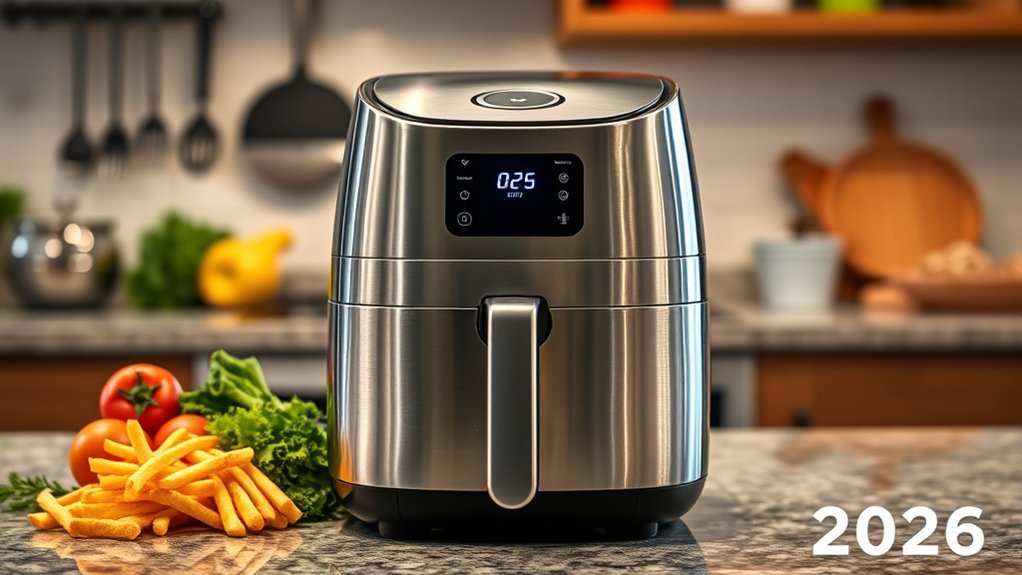 top stainless steel air fryers