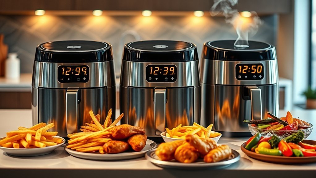 top timed air fryers