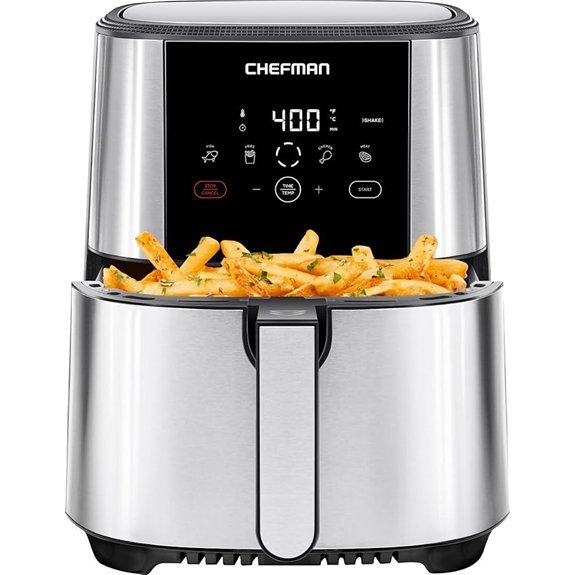 Chefman TurboFry Touch Air Fryer 5-Quart