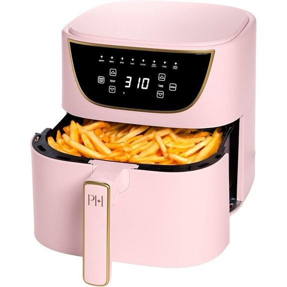 Paris Hilton 6-Quart Air Fryer with Touchscreen