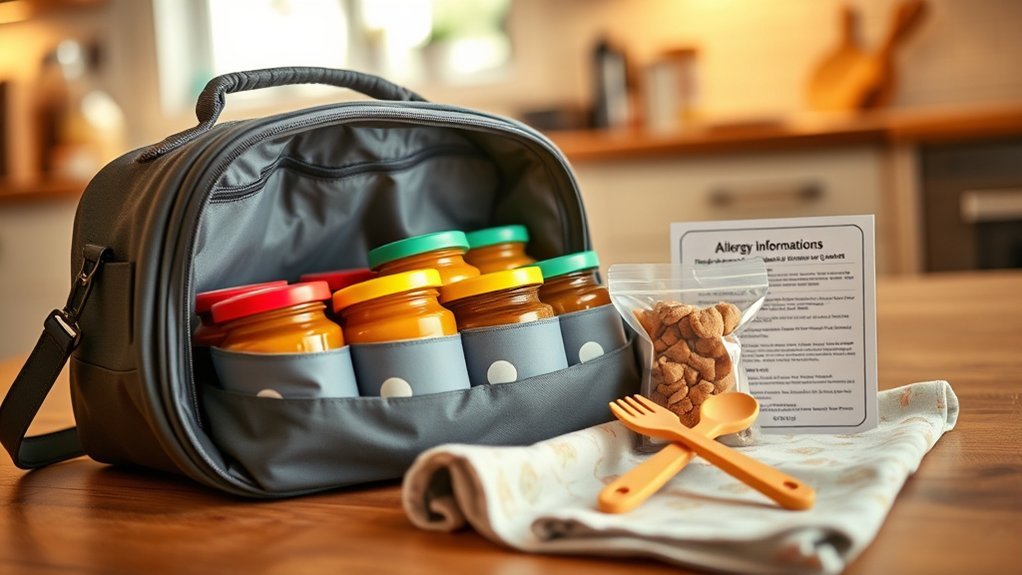 traveling safely with allergens