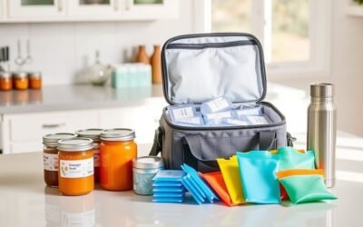 traveling with chilled baby food