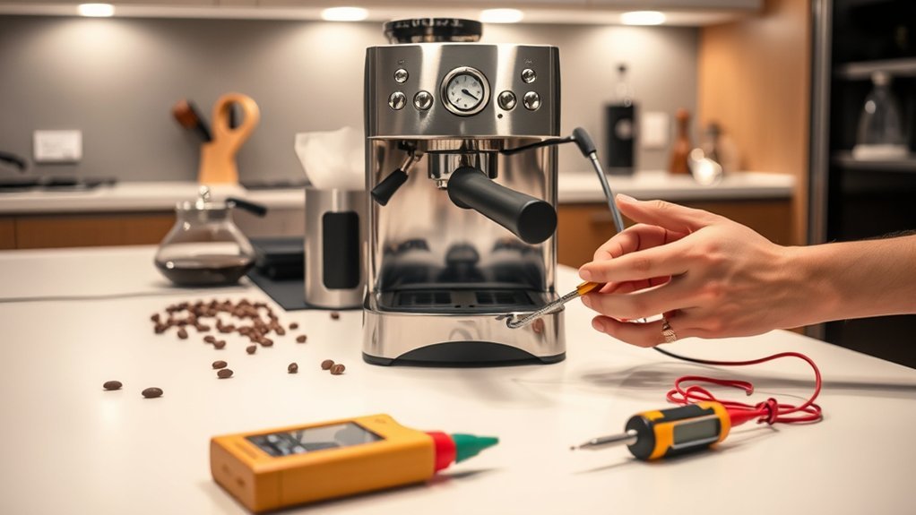 troubleshooting coffee maker issues