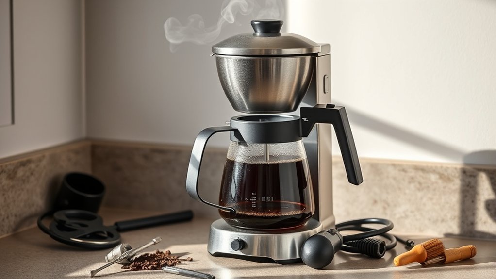 troubleshooting common coffee maker issues